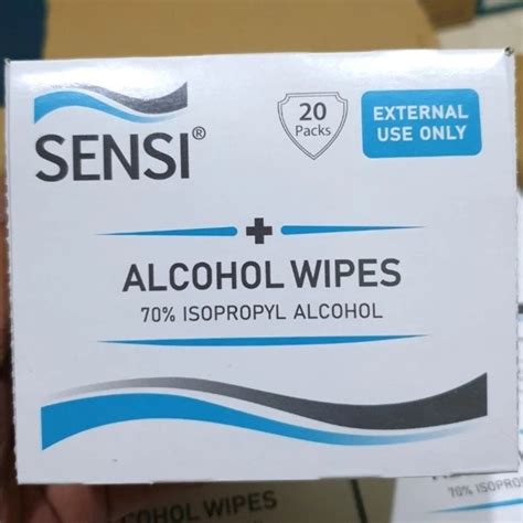 Jual Sensi Alcohol Wipes Isopropyl Alcohol Tisu Alcohol Isi