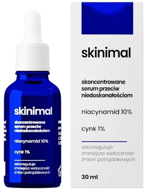 Dermokosmetyk Skinimal Skoncentrowane Serum Przeciw Niedoskonałościom