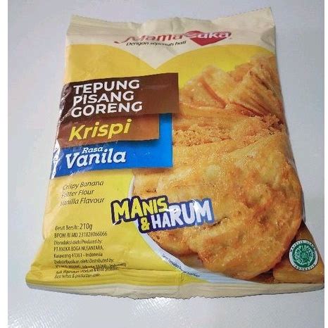 Jual Mamasuka Tepung Pisang Goreng Krispi Vanila G Shopee Indonesia