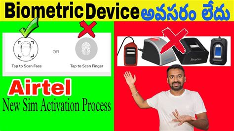 Airtel New Sim Activation Face Scan Process Airtel New Sim