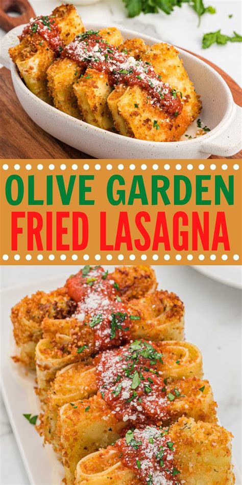 Olive Garden Fried Lasagna Recipe - Eating on a Dime