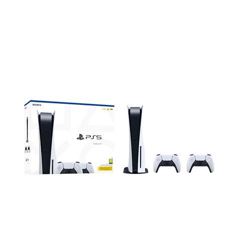 Sony PS5 PlayStation 5 Disc Edition Dualsense Controller Bundle Console (New) – Zozila