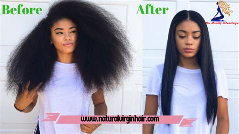 How to Straighten Virgin Curly Hair?