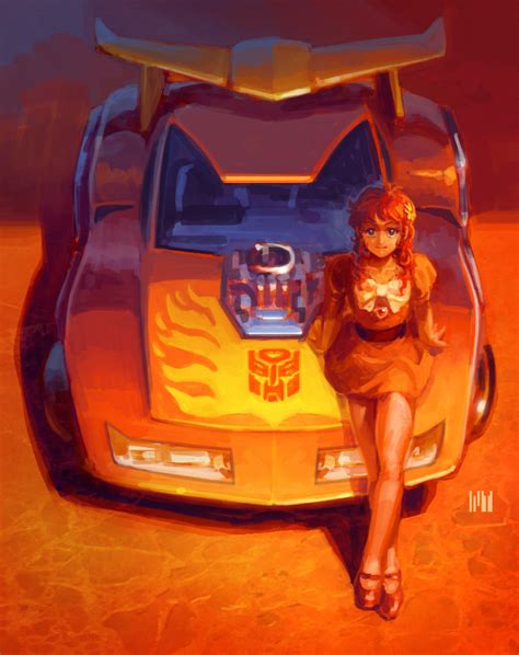 Hot Rod Transformers And More Drawn By Fmu Danbooru