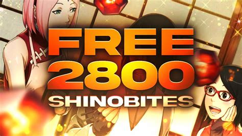 How To Get 2800 Shinobites Every Month For Free Save Up For 4 5