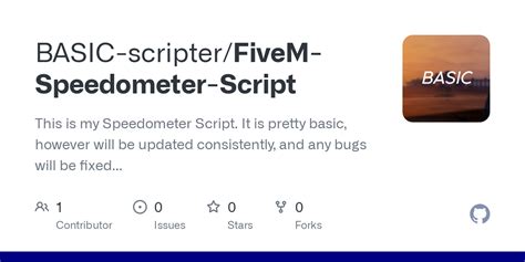 GitHub - BASIC-scripter/FiveM-Speedometer-Script: This is my ...
