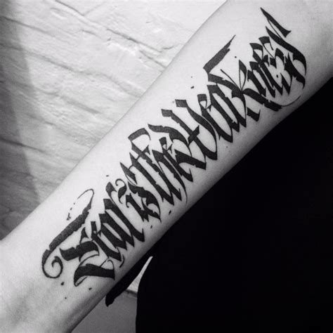 Tattoo Lettering Fonts And Styles Lutolf