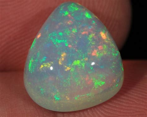 608ct~bright Ethiopian Welo Opal Cab~saturated Small Flashfire