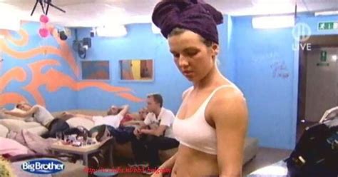 Naked Anick Berghmans In Big Brother Belgium