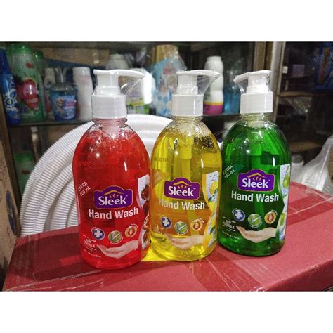 Jual Sleek Hand Wash Sabun Cuci Tangan Pump Ml Ml Shopee