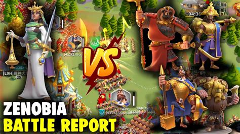 ZENOBIA Vs XIANG YU MARTEL Double Rally Rise Of Kingdoms YouTube