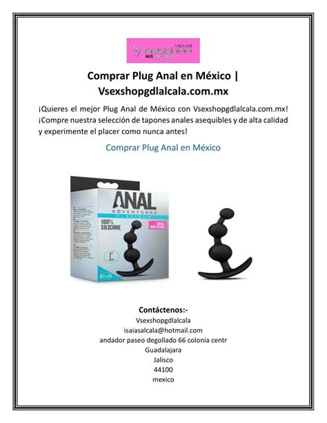 PPT Comprar Plug Anal en México Vsexshopgdlalcala mx PowerPoint Presentation ID 12573620