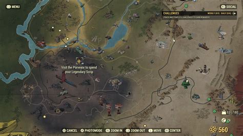 Fallout 76 Where To Find The Purveyor Legendary Merchant Hold To Reset