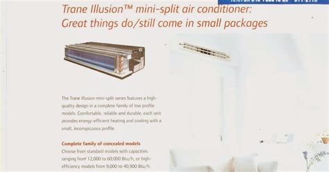 Maximaxsystems Trane Illusion Split Ceiling Concealed Air Cons