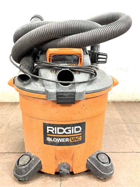 Lot Rigid 16 Gallon 6 5hp Blower Shop Vac