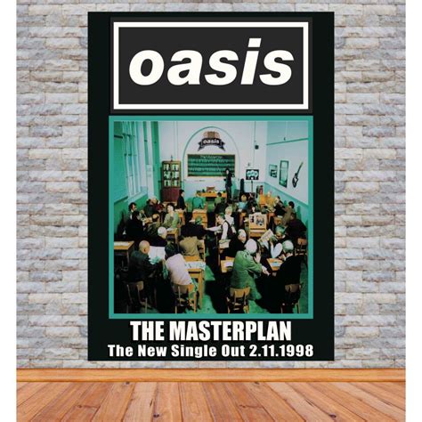 Oasis The Masterplan Fine Art Poster