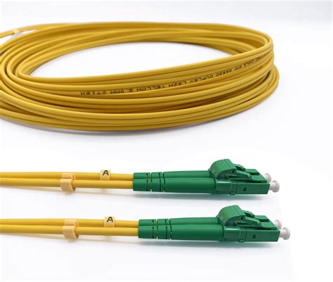 LC/APC to LC/APC OS2 Duplex Fiber Optic Cable (Ref:2478) – ELFCAM ...