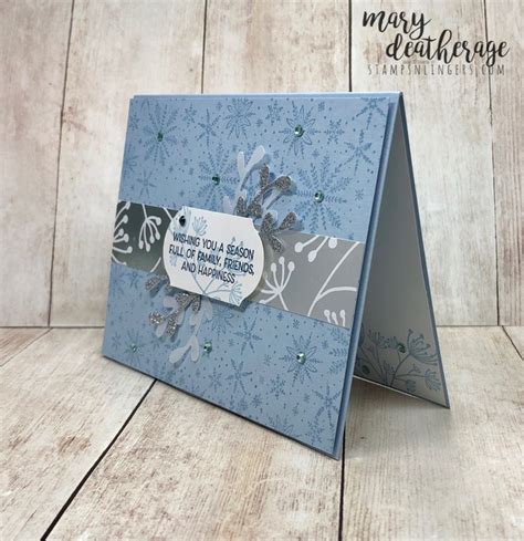 Stampin Up Seaside Spray Frosted Foliage From Stamptember Stamps