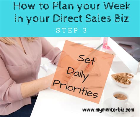 Plan Your Direct Sales Business With A System Step 4 My Mentor Biz