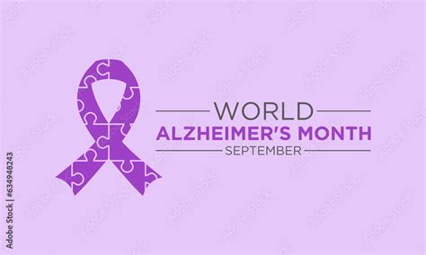 World Alzheimers Month Is Observed Every Year In September September