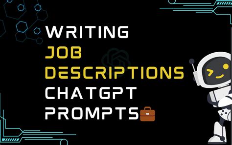 💼writing Job Descriptions Chatgpt Prompts Pro Ai Prompt