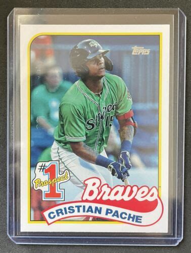 Cristian Pache 2020 Topps Update Baseball P 7 Prospects Atlanta Braves