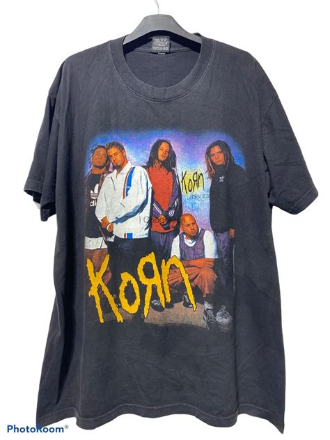 Rare Vintage Korn Issues Euro Tour Band T Shirt Ubicaciondepersonas