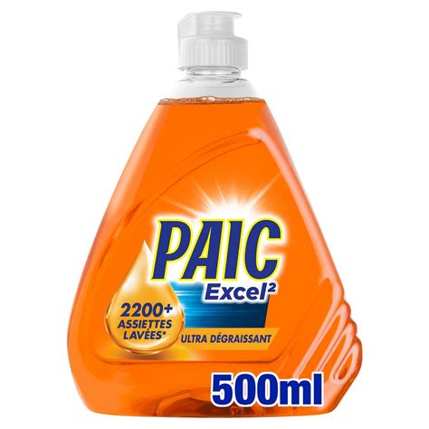 Paic Excel Liquide Vaisselle Ultra D Graissant Ml Pas Cher Auchan Fr