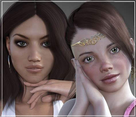 Girls Girls Girls 3 G3f And G8f 16 Characters 3d Models For Daz