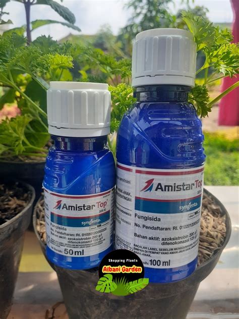 Fungisida Sistemik Obat Tanaman Amistartop Sc Ml Amistar Top