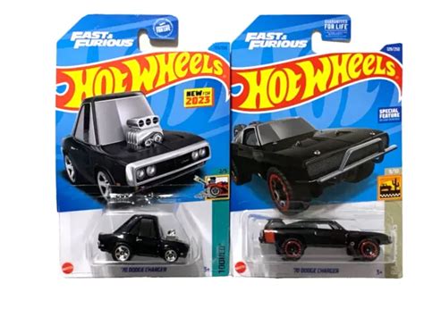 HOT WHEELS 70 Dodge Charger Fast Furious Lot Of 2 Toond Standard 19 13 PicClick AU