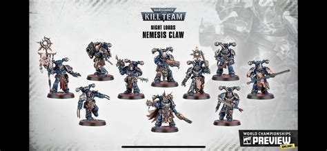 Does Anyone Know When The Night Lords Kill Team Is Supposed To Release R Nightlords