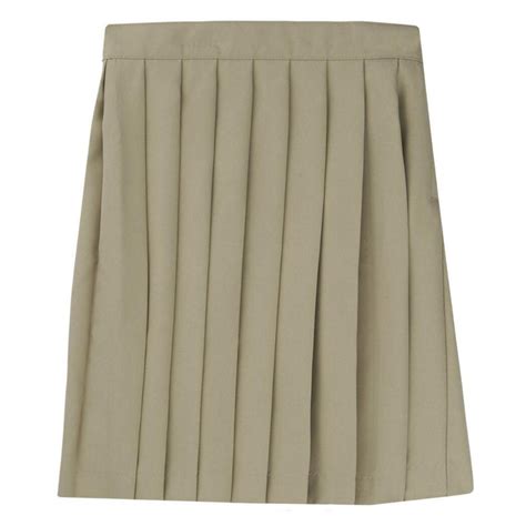 Pleated Skirt Girls Khaki Kids For Less