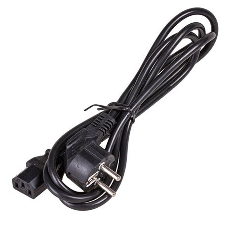 Kabel zasilający Akyga AK PC 01A IEC C13 CEE 7 7 230V 50Hz 1 5m Sklep