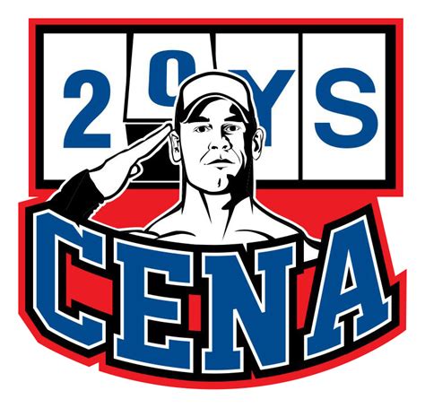 Wwe John Cena 20 Years Logo Png By Rahultr On Deviantart