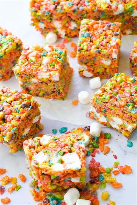 Fruity Pebbles Cereal Bars - Alex Daynes