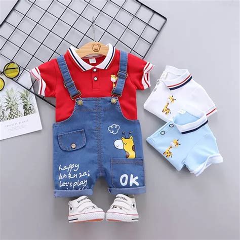 Roupa Mauricinho Conjunto Infantil Jardineira Menino Girafa