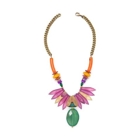 Tropical Necklace Tropical Necklace Purple Jewelry Necklace