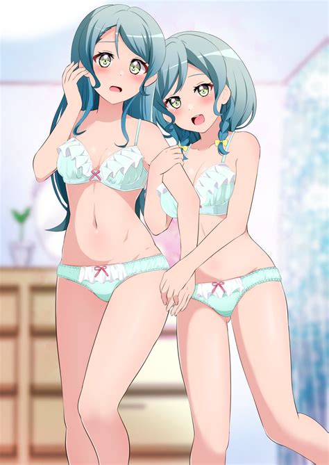 Hikawa Sayo And Hikawa Hina Bang Dream Drawn By Kisaragisetsu