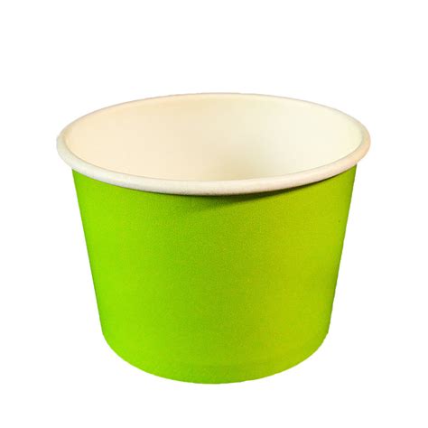 100 Biodegradable Packaging Disposable Eco Friendly Ice Cream Paper