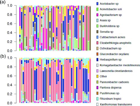 Abundance Plots Species Abundance Y For Each Biological Sample X