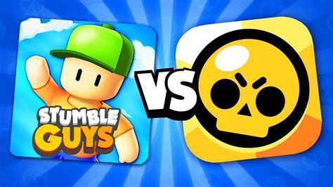 Stumble Guys VS Brawl Stars YouTube