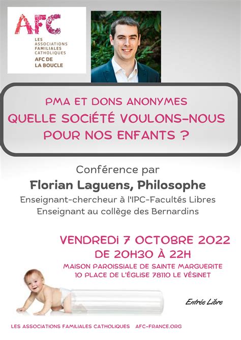 Vendredi Octobre Conf Rence Quelle Soci T Voulons Nous Pour