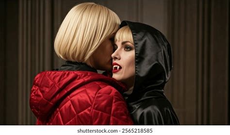 Hundred Lesbian Neck Kissing Royalty Free Images Stock Photos Pictures Shutterstock