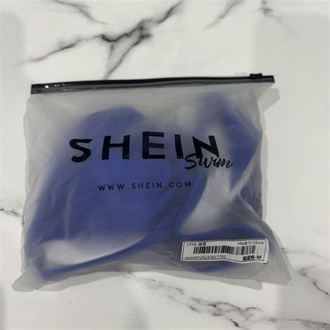 SHIEN Unworn Blue Bikini Size M Depop