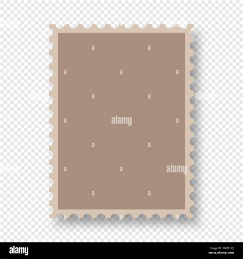 Blank Postage Stamp Clean Postage Stamp Template Postage Stamp Border