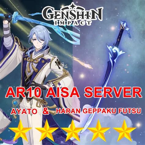 Genshin Impact Account Ayato Plus Haran Geppaku Futsu Ayato Signature