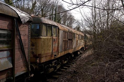 Battlefield Line Leicestershire Abandoned Train Abandoned Train