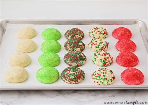 Christmas Blossom Cookies (5 Minute Prep) - Somewhat Simple