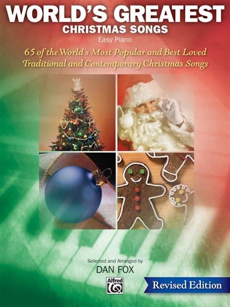 World S Greatest Christmas Songs Revised Piano Book Sheet Music